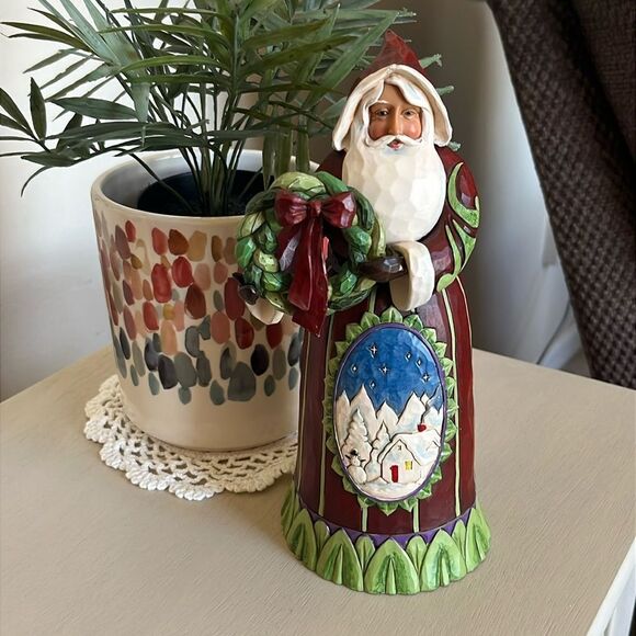 Jim Shore Welcome Home Spirit of Christmas Figurine Handcrafted 8.75” by 3.5” - Picture 1 of 16